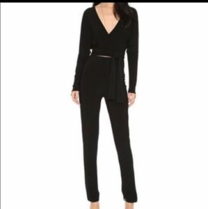 Norma Kamali black jumpsuit